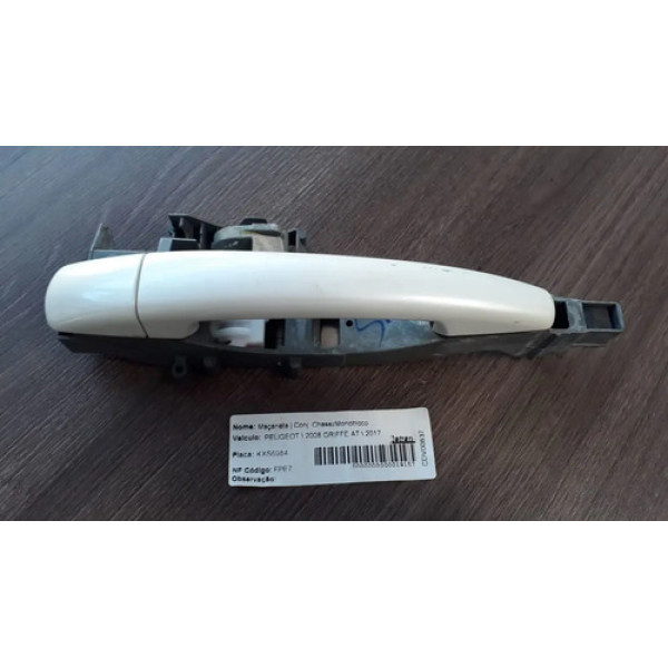 Maçaneta Externa Traseira Direita Peugeot 2008 Griffe 2017
