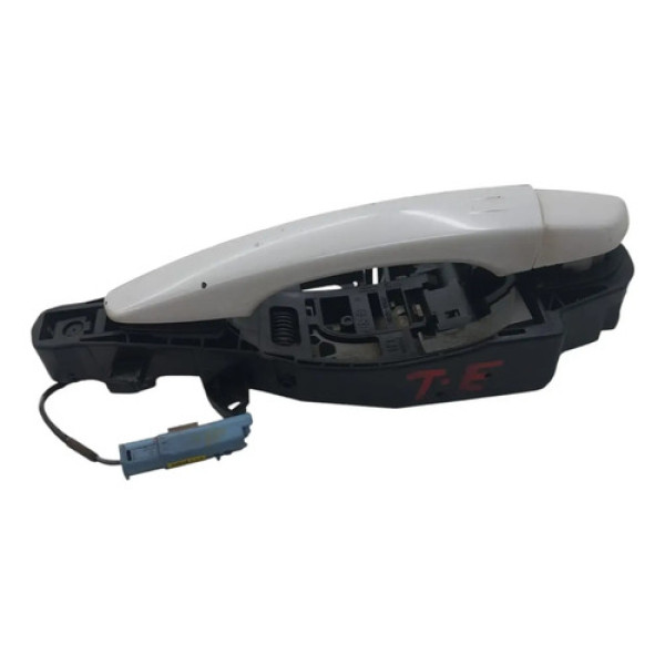 Maçaneta Externa Traseira Direita Citroen Ds5 Thp 2014 Branco Traseira