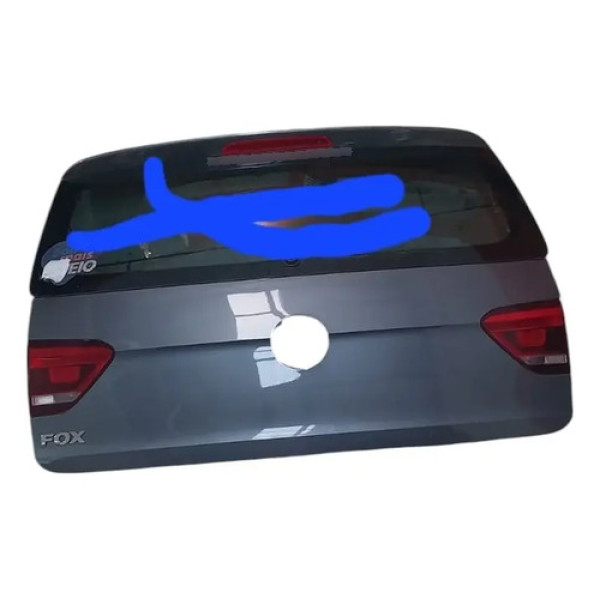 Tampa Traseira Com Lanternas Vw Fox Connect 1.6 2020 Cinza-escuro