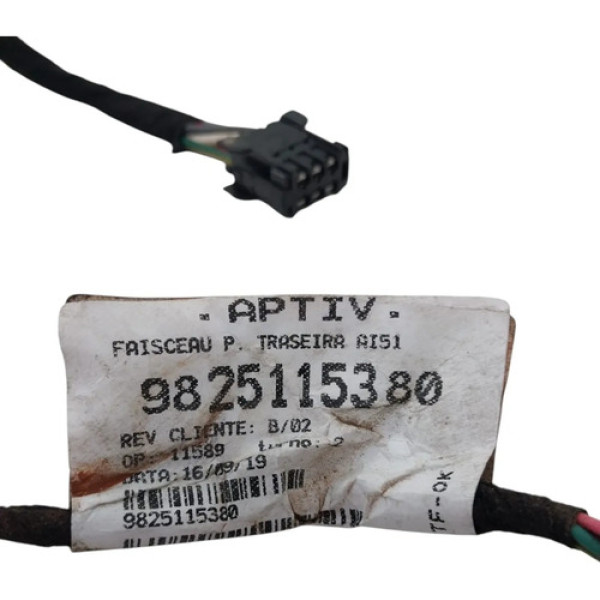 Chicote Porta Traseira Direita Citroen C3 2020  9825115380