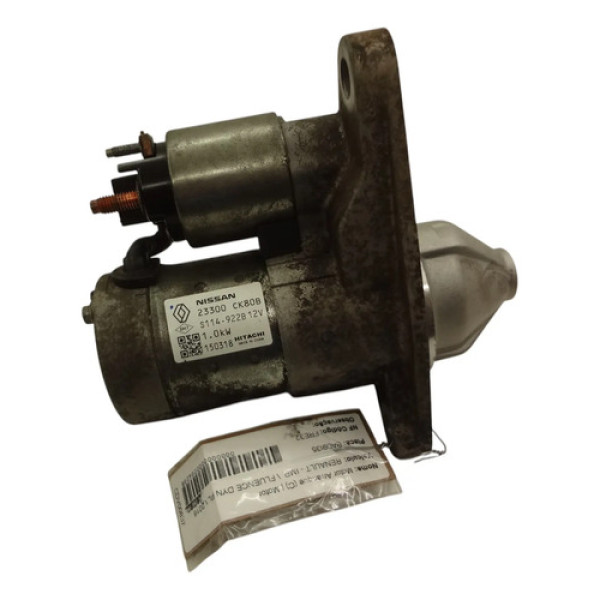 Motor Arranque Renault Fluence 2.0 16 V Automatico 2016