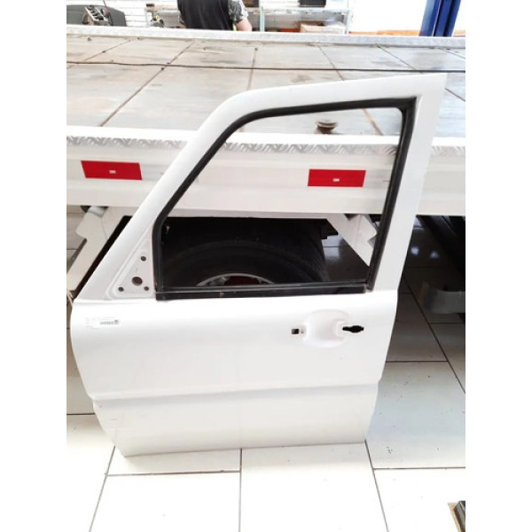 Porta Esquerda Bramont Mahindra Sc3 2.6 4x4 2012 Dianteira Esquerdo Branco