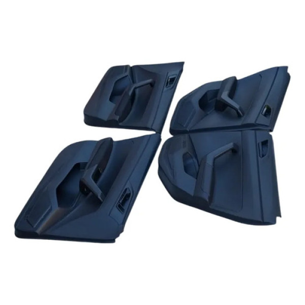 Forros De Porta Cinza Escuro Originais Vw Polo 1.6 Msi 2020