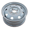 Roda Original De Ferro Prateada Changan Chana 2012 Prateado