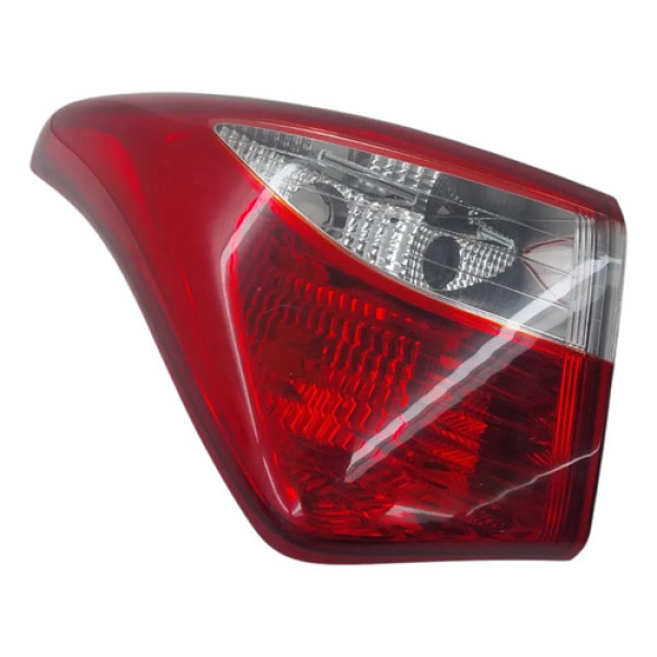 Lanterna Traseira Esquerda Hyundai Hb20 Hatch 2017 Esquerdo/motorista Vermelho