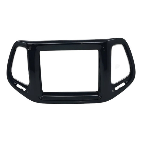 Moldura Central Multimidia Jeep Compass Limited 2021 Preto