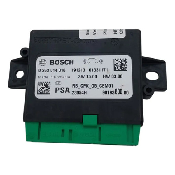Modulo Estacionamento Peugeot 3008 Griffe 2020  0263014016 Preto