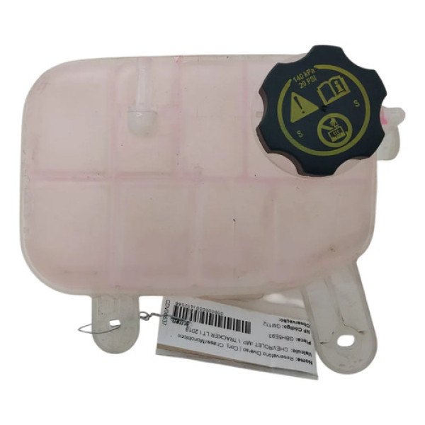 Reservatorio Original Agua Radiador Gm Tracker 1.4 Turb 2018