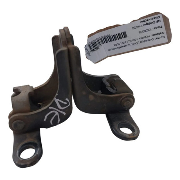 Dobradiças Porta Dianteira Esquerda Honda Civic Lxs 1.8 2008