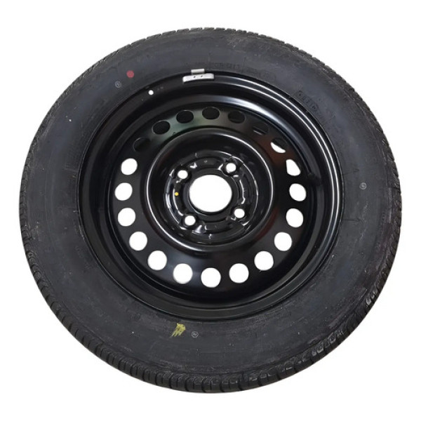 Roda Estepe Com Pneu Aro 15 Nissan Livina 1.8 Sl 2012 Preto