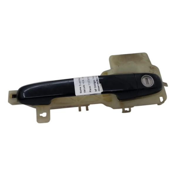 Maçaneta Externa Dianteira Motorista Kia Soul Ex 2012 Preto Dianteira