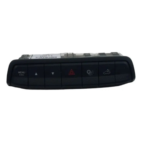 Botao Alerta ( Conjunto ) Fiat Strada Endurance 2022 Preto
