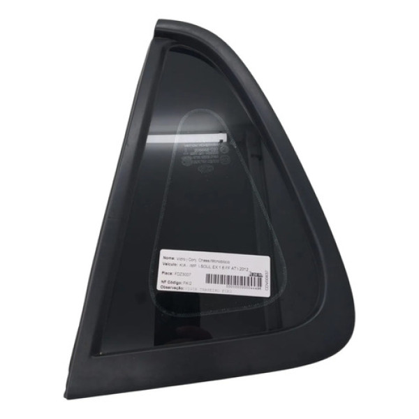 Vidro Fixo Vigia Traseiro Direito Soul Ex 2012    878202k000