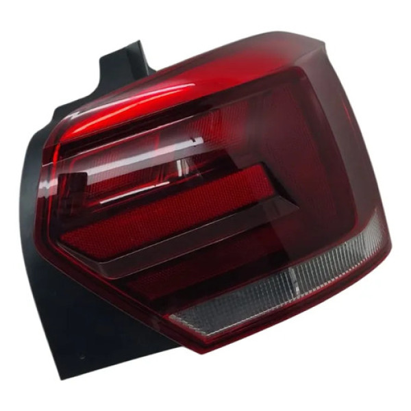 Lanterna Traseira Direita Original Vw Polo 1.6 Msi 2020 Direito/passageiro Vermelho