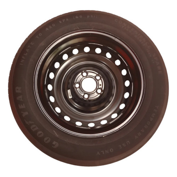 Roda De Ferro Estepe Com Pneu Jeep Compass Turbo 2023 Preto