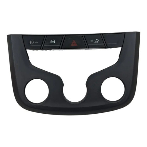 Botao Alerta Trava Central Farol Milha Gm Montana Ls 2013 Preto