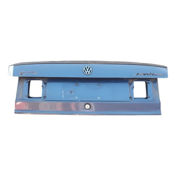 Tampa Traseira Porta Malas Vw Santana 4 Portas 2.0 1997 Azul