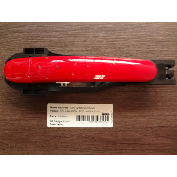 Maçaneta Externa Traseira Esquerda Vw Fox 1.0 2013 4 Portas
