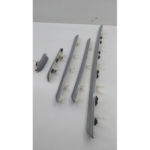 Frisos Internos Do Painel Audi A3 Sportback 1.8 2014 Prateado