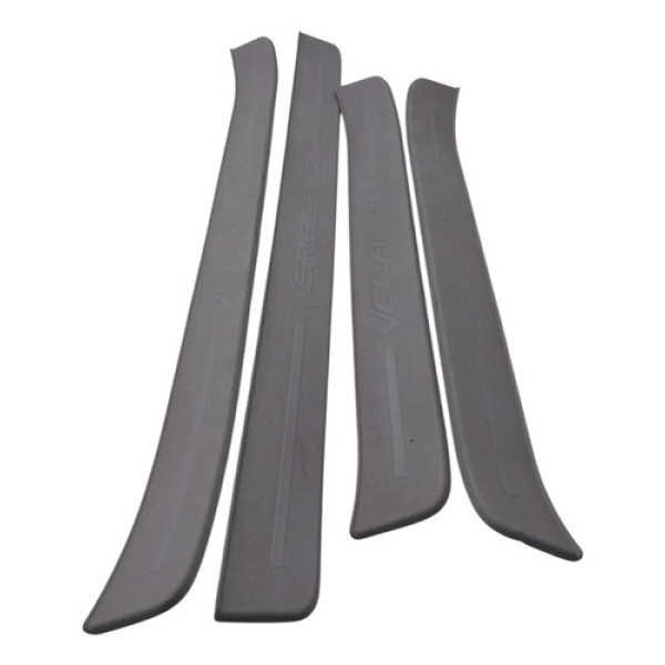Kit 4  Soleiras Portas Original Hyundai Vera Cruz 3.8 2011 Cinza