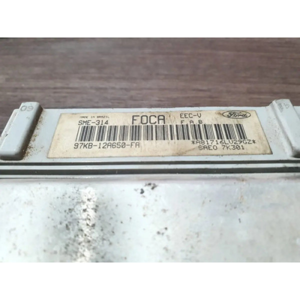 Modulo Injeção Ford Ka 1.0 Endura 1999 Foca
