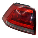 Lanterna Traseira Esquerda Sem Led Vw Golf Tsi 1.4 2015 Esquerdo/motorista Vermelho