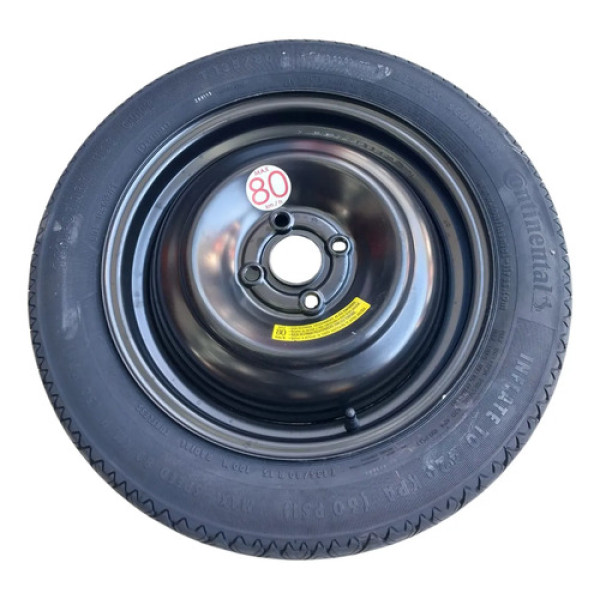Roda Estepe E Pneu Fininho Zerado Honda City Touring 2024 Preto