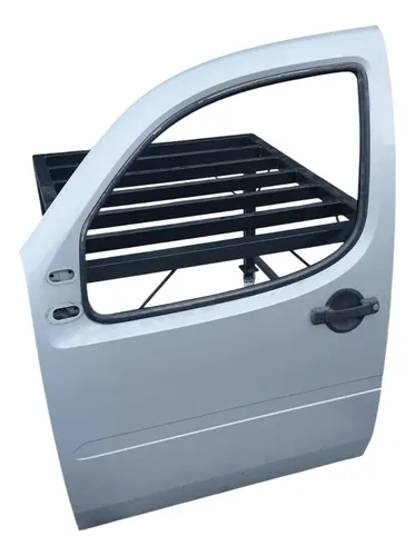 Porta Dianteira Esquerda Motorista Fiat Doblo Cargo 2009 Dianteira Esquerdo Cinza