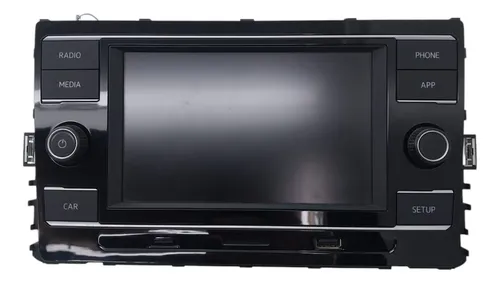 Multimidia Visteon Original Vw Polo 1.6 Msi 2020  5g0035280 Preto