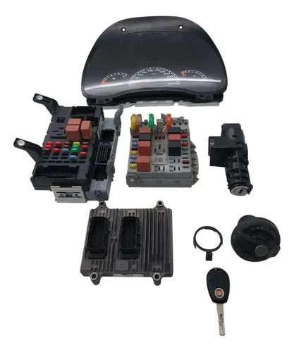 Kit Módulo Injeção Fiat Doblo Cargo 1.8 Flex 114 Cv  2009