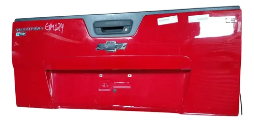 Tampa Traseira Original Gm Montana Ls 2013  Vermelha Vermelho
