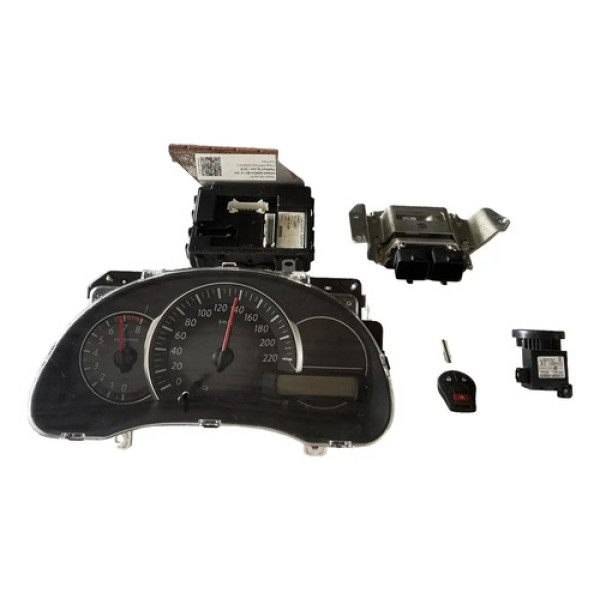 Kit Modulo Injeção Nissan  March Sv 1.6 2019 C/chave