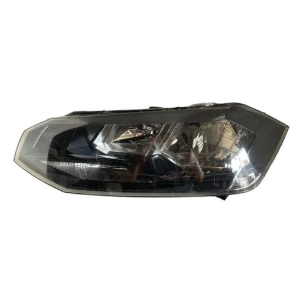 Farol Esquerdo Polo Virtus 2018/2022 Masc Negra Friso Preto Esquerdo