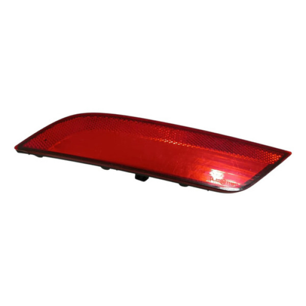 Lente Parachoque Traseiro Esquerdo Fox 2015 A 2022 Vermelho