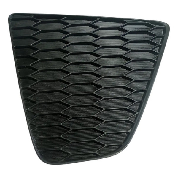 Moldura Parachoque Traseiro Esquerdo Honda Fit  2015 A 2021 Preto