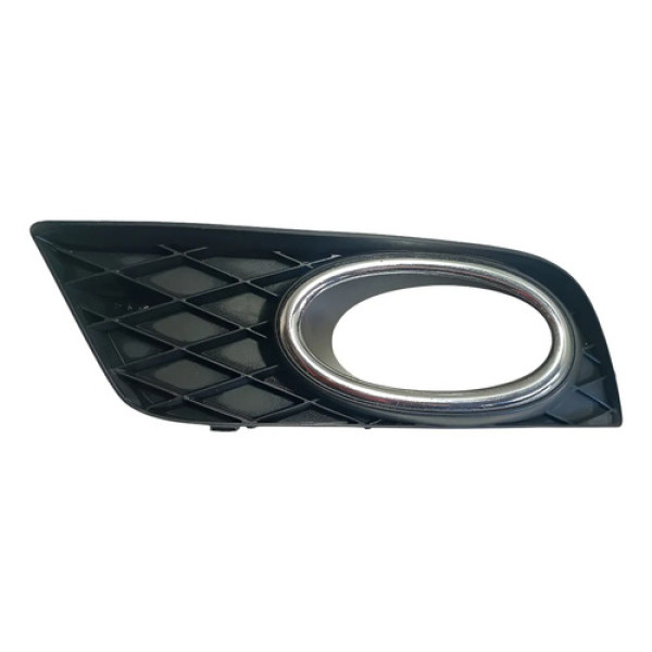 Grade Moldura Milha Esquerdo Civic G9 2012 2013 A 2016 Preto Esquerdo