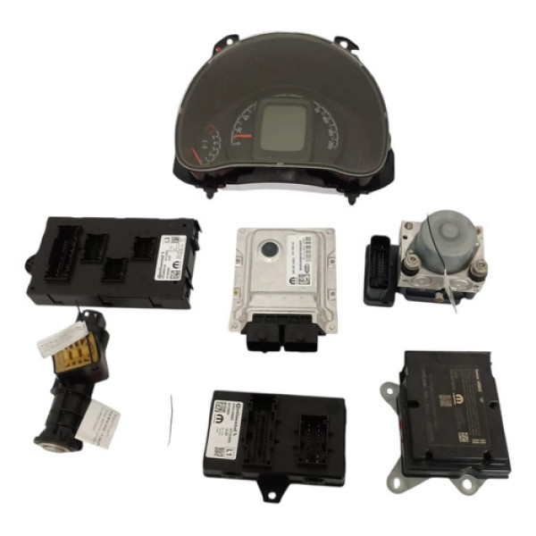 Kit Modulo Injeção Fiat Mobi Like 2023 1.0 4cc S/chave