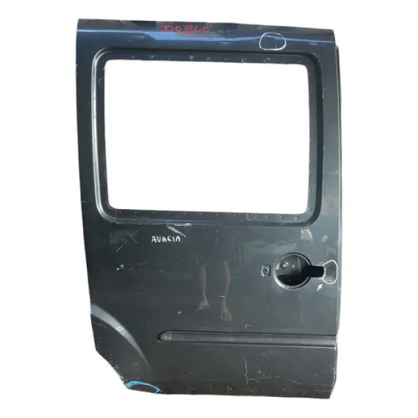 Porta Lateral Traseira Direita Doblo 2002 A 2021 (avaria) Traseira Direita