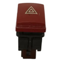Botao Alerta Peugeot 207 2009 A 2014 Preto