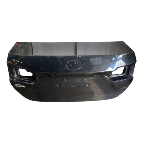 Tampa Traseira Corolla 2015 A 2019 (avaria) Preto