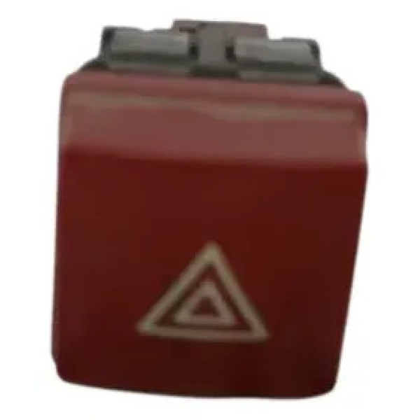 Botao Alerta Peugeot 207 2009 A 2014 Preto