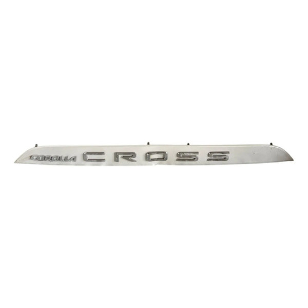 Moldura Tampa Traseira Corolla Cross 2022/ C/detalhe