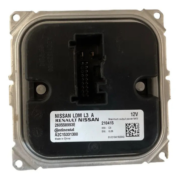 Modulo Xenon Reator  Led Nissan Kicks 260558993e