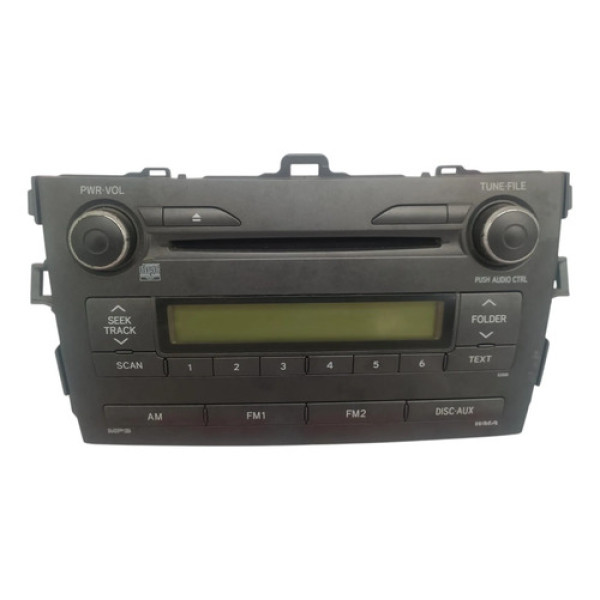Comando Som Radio Toyota Corolla 2009 A 2014