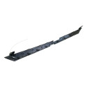 Grade Superior Cromado Onix Prisma 2016 A 2020   Preto