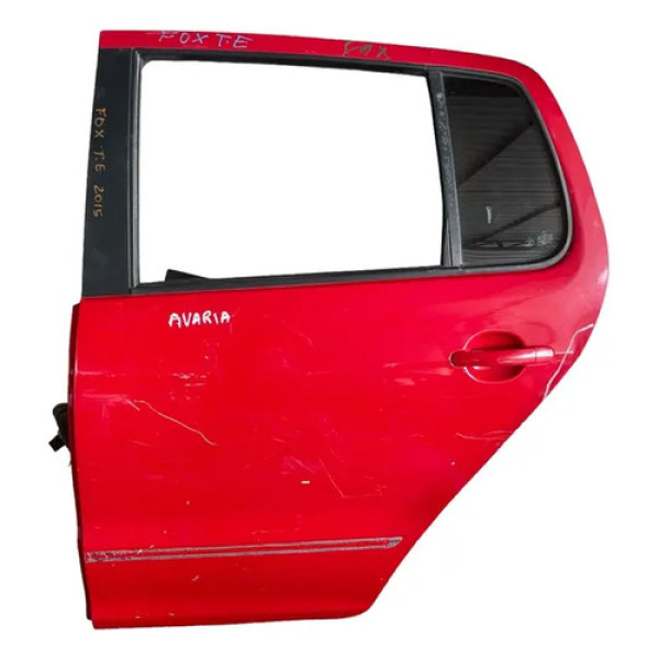 Porta Traseira Esquerda Fox 2015 2016 A 2022 (avaria) Traseira Esquerda