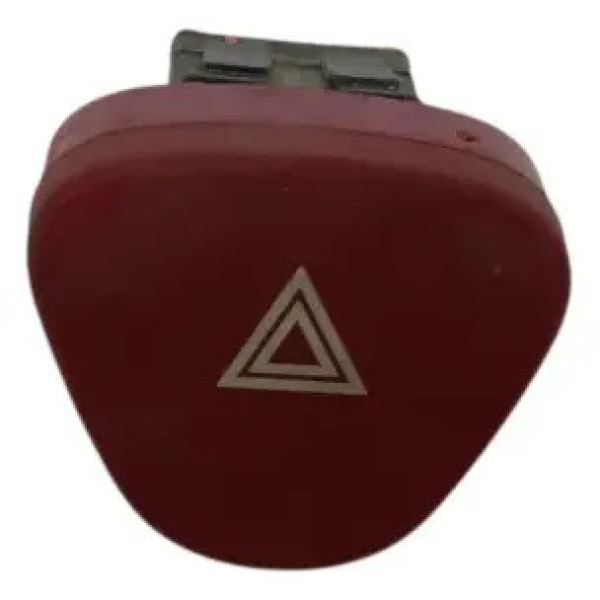 Botao Alerta Citroen C3 2003 A 2012 Preto