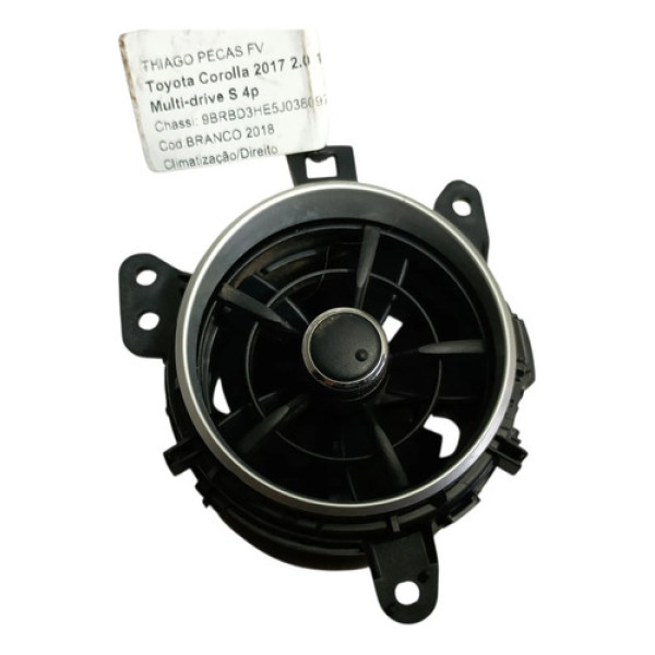Difusor Ar Lateral Lado Direito Corolla 2018 A 2019