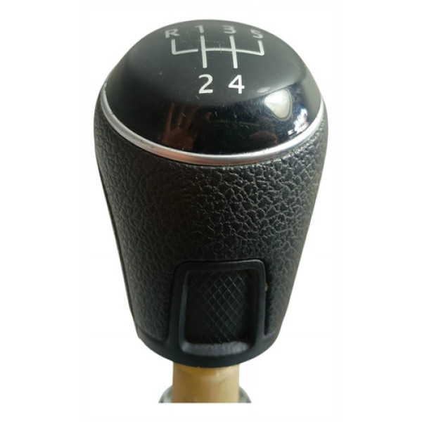 Manopla Cambio Manual Fox 2015/ Gol Saveiro Voyage G7 G8 Preto