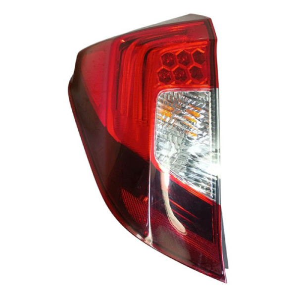 Lanterna Traseira Esquerda Fit 2015 A 2021 (canto) Led Vermelho